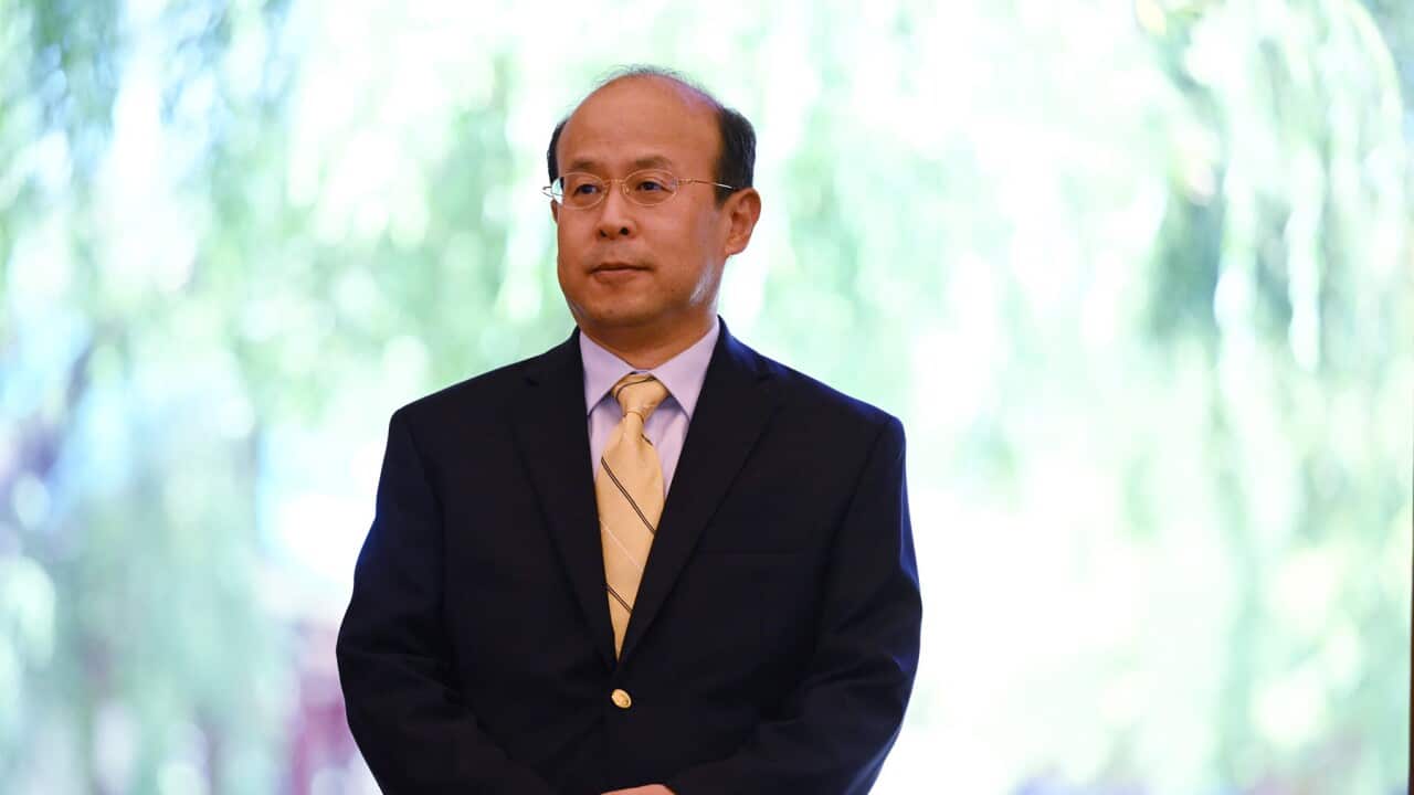 Chinese ambassador to Australia Xiao Qian.