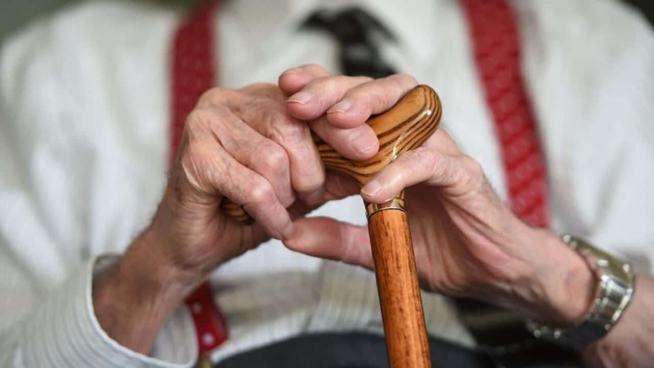 An elderly man(file photo)