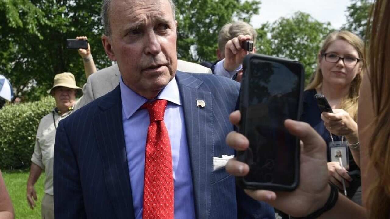 White House economic adviser Larry Kudlow