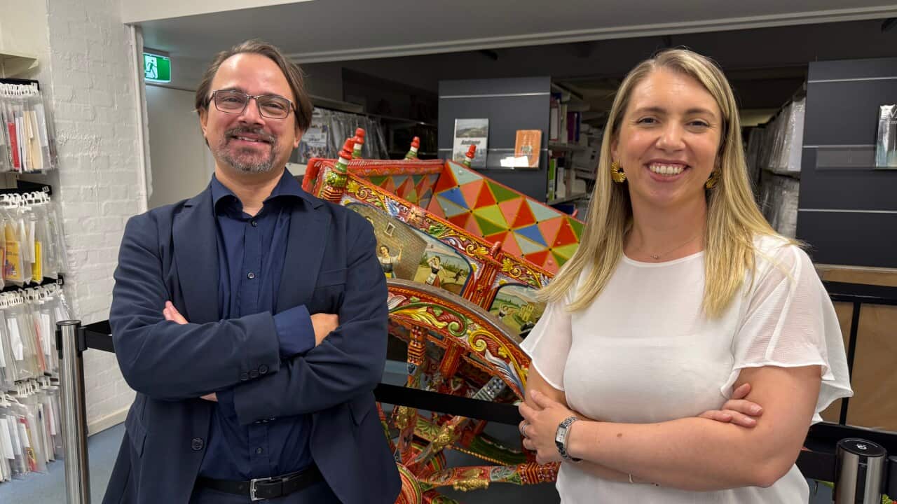 I ricercatori Matteo Bonotti e Chiara De Lazzari al Coasit di Melbourne.