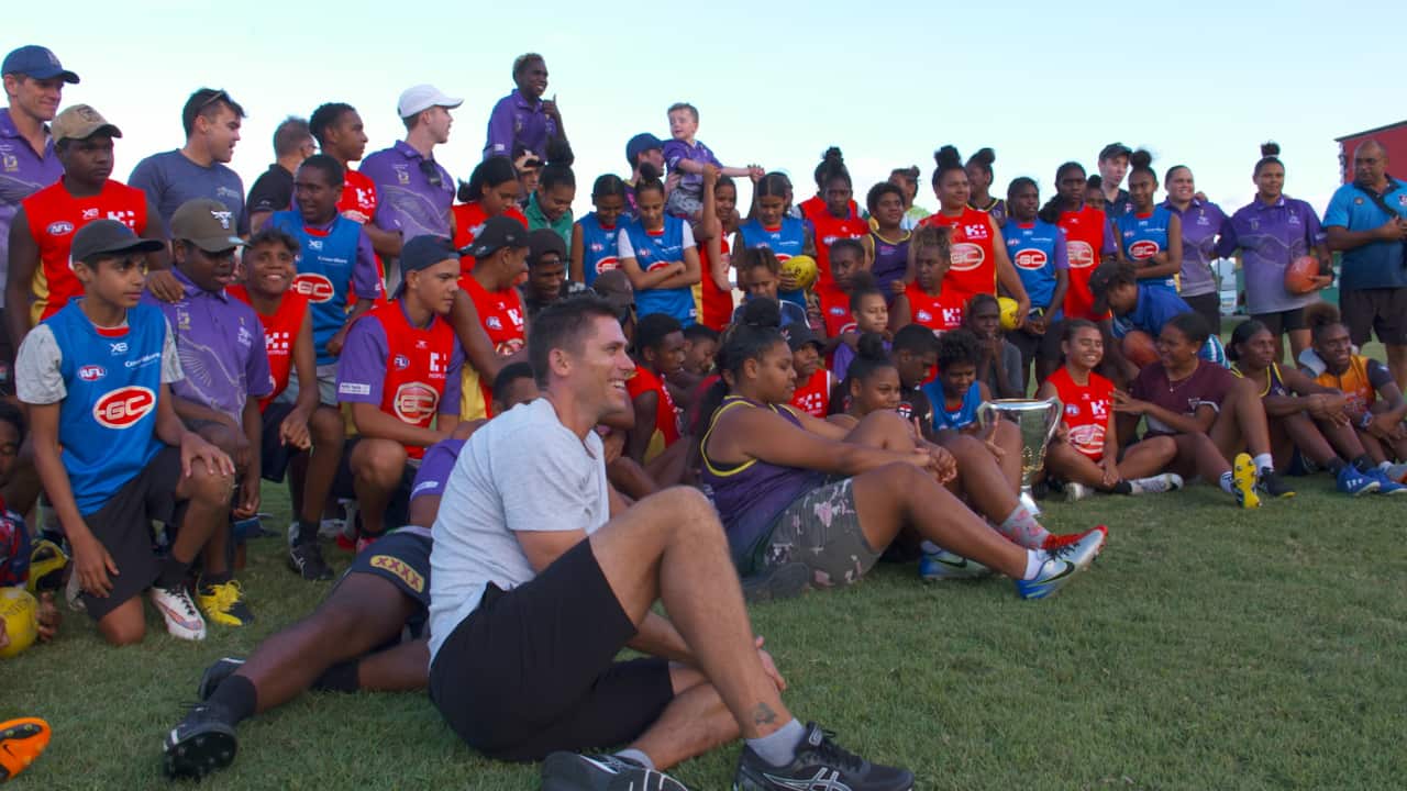 2020 Premiership Cup Tour kicks of at AFL Cape York House in hopes to inspire Indigenous kids