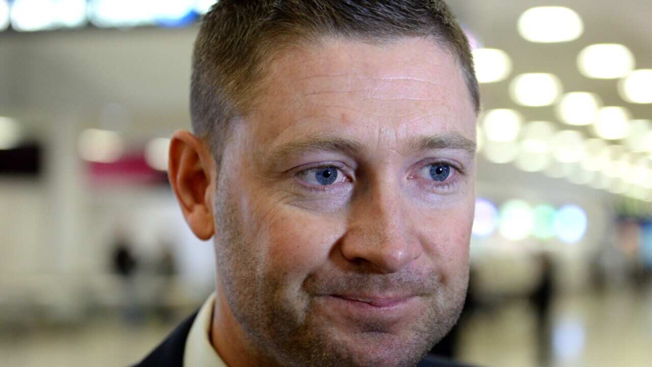 Australian cricket captain Michael Clarke
