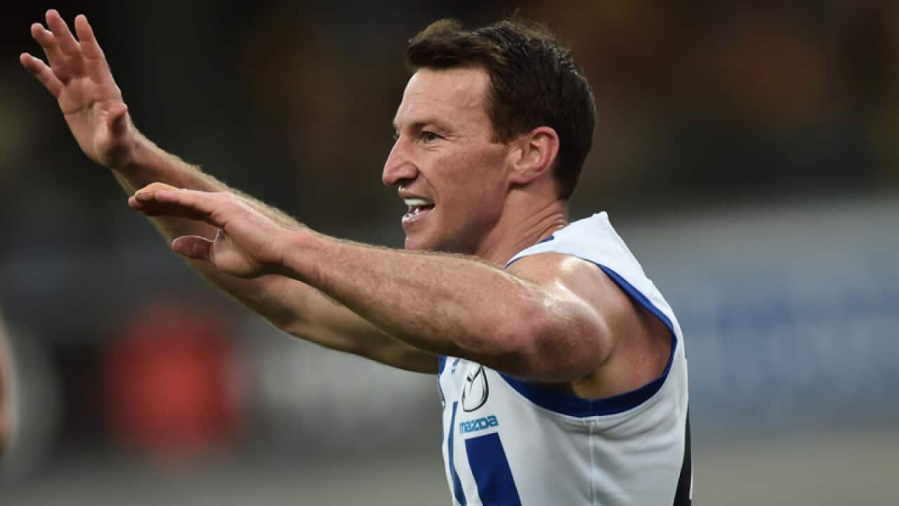 North Melbourne Kangaroos player Brent Harvey