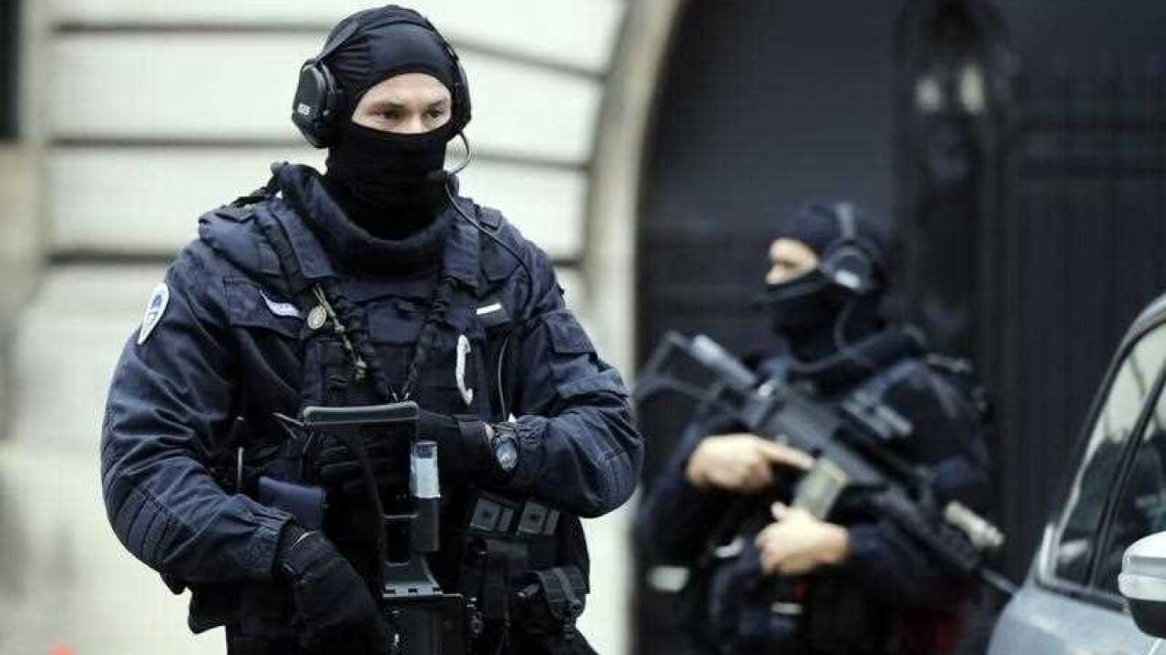 French military task force GIGN officers.