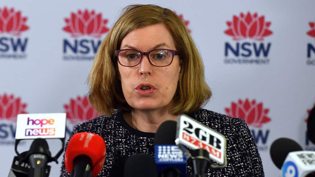 NSW Chief Health Officer Kerry Chant is asking people to keep pushing vaccination rates higher