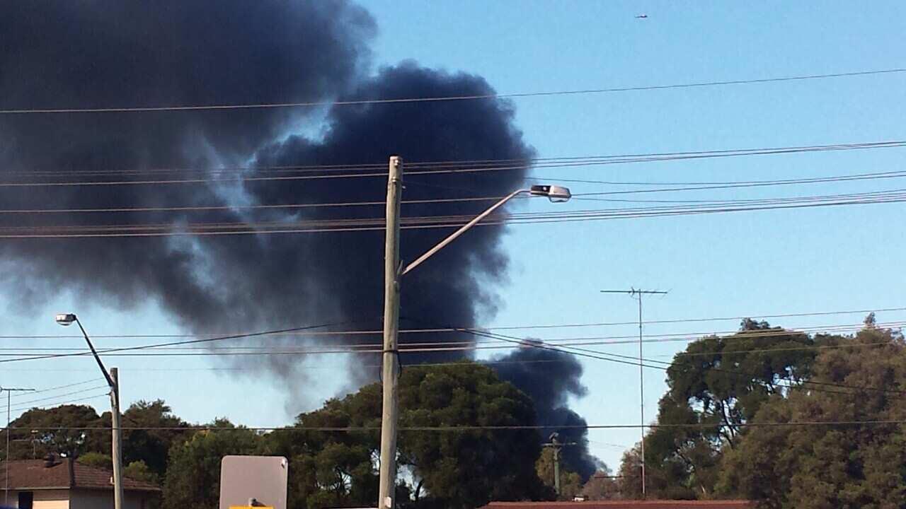 Firefighters injured battling western Sydney fire