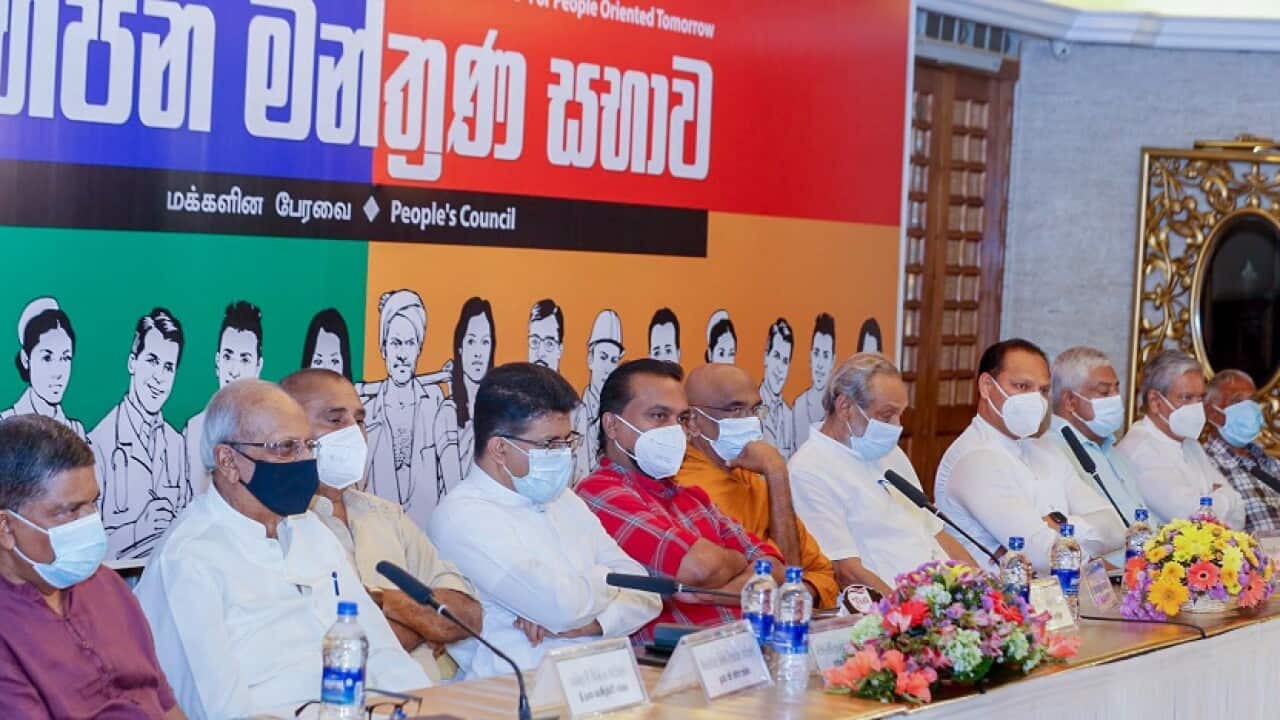 Anti-government Ministers fulfilling a contract of the SLPP government itself?