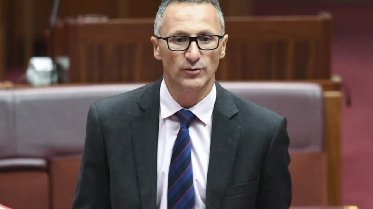 Greens leader Senator Richard Di Natale