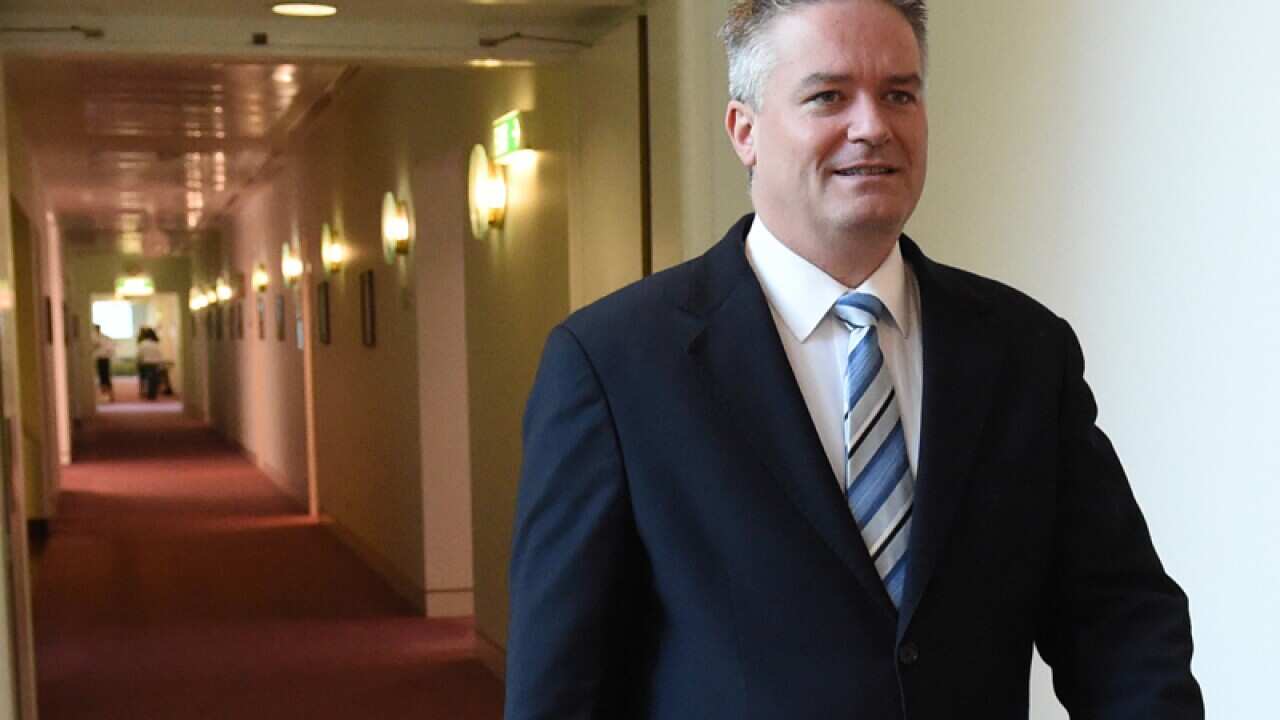 Federal Minister for Finance Mathias Cormann