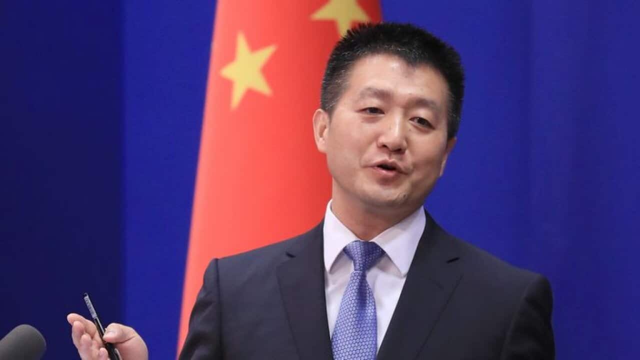 China Foreign Ministry spokesman Lu Kang.