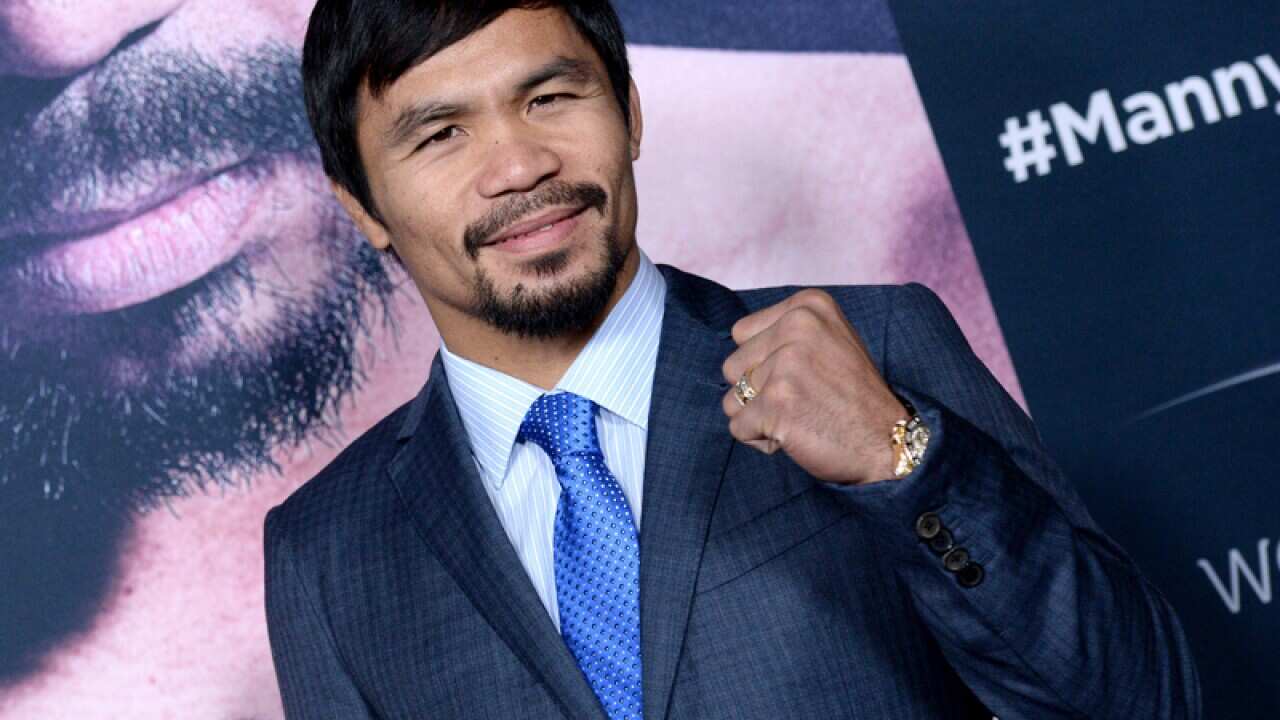Filipino boxer Manny Pacquiao