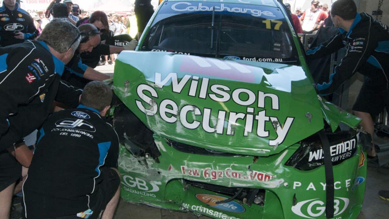 Dick Johnson's Racing Chaz Mostert car