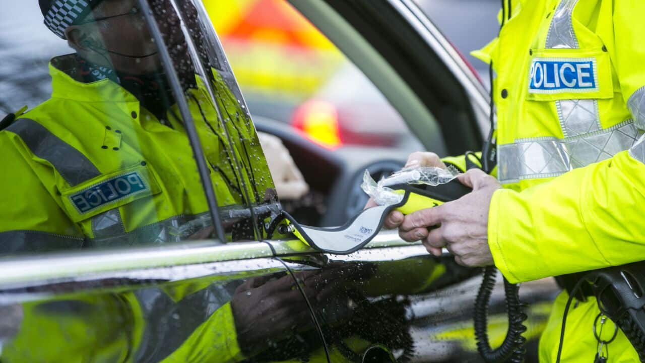 Police officers are in support of the new tough laws against drink driving.