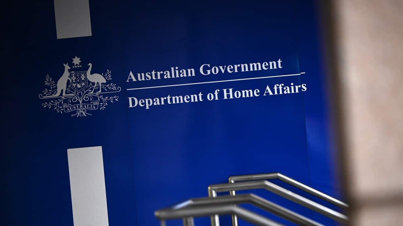 The Department of Home Affairs office in Melbourne