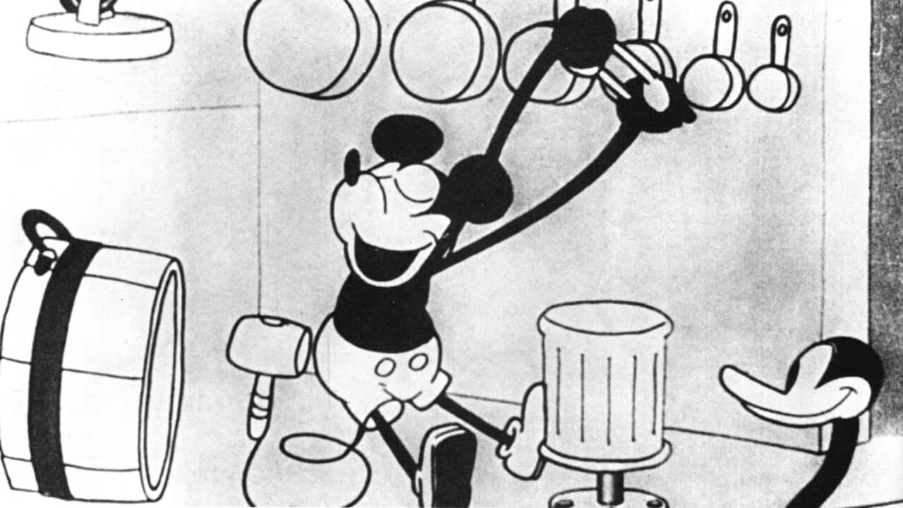 STEAMBOAT WILLIE MICKEY MOUSE