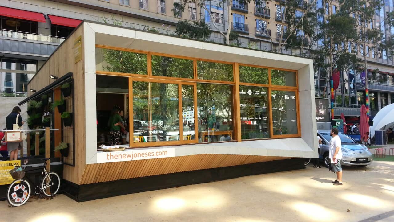 Australia's first carbon positive pre-fab home