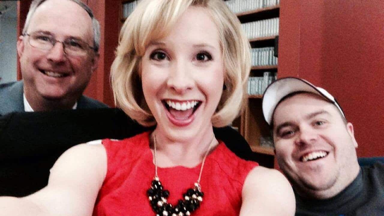 Alison Parker and Adam Ward (Facebook)