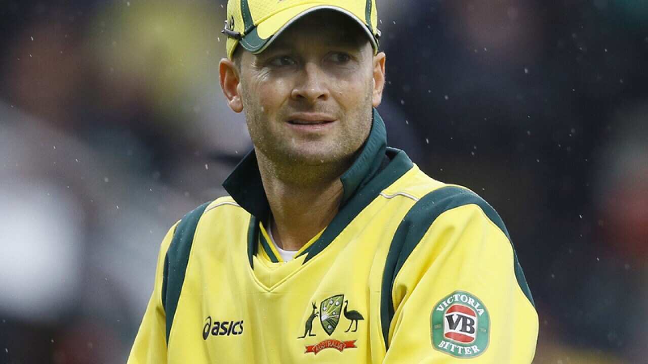 Australian cricket captain Michael Clarke