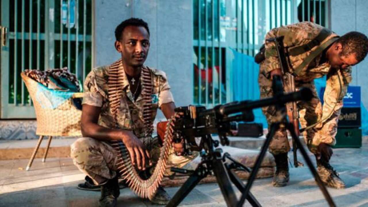 Ethiopian soldiers