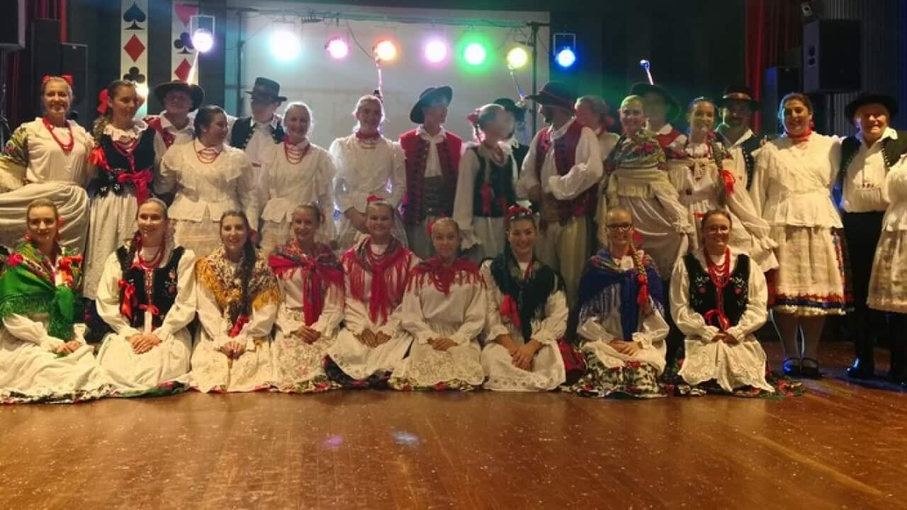 Dancers at Polish Hungarian Friendship Day, Perth