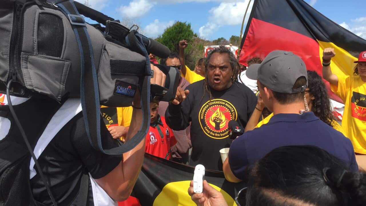 Commonwealth Games protest