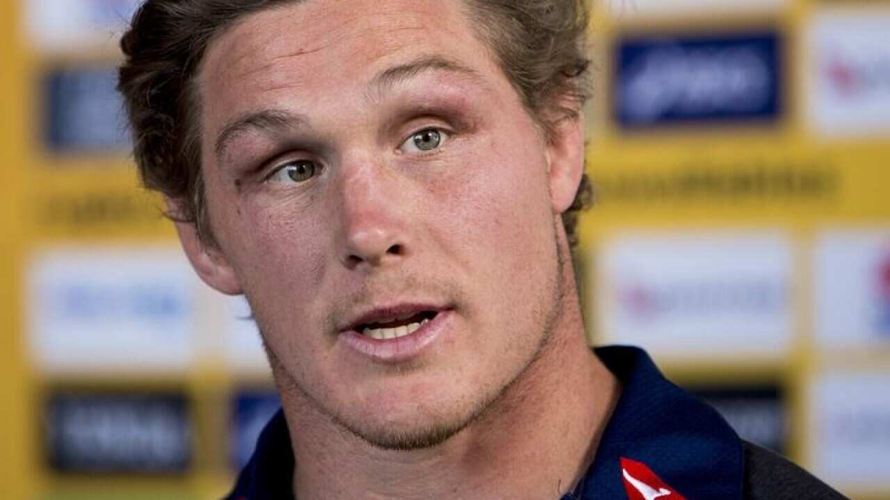 Wallabies skipper Michael Hooper.