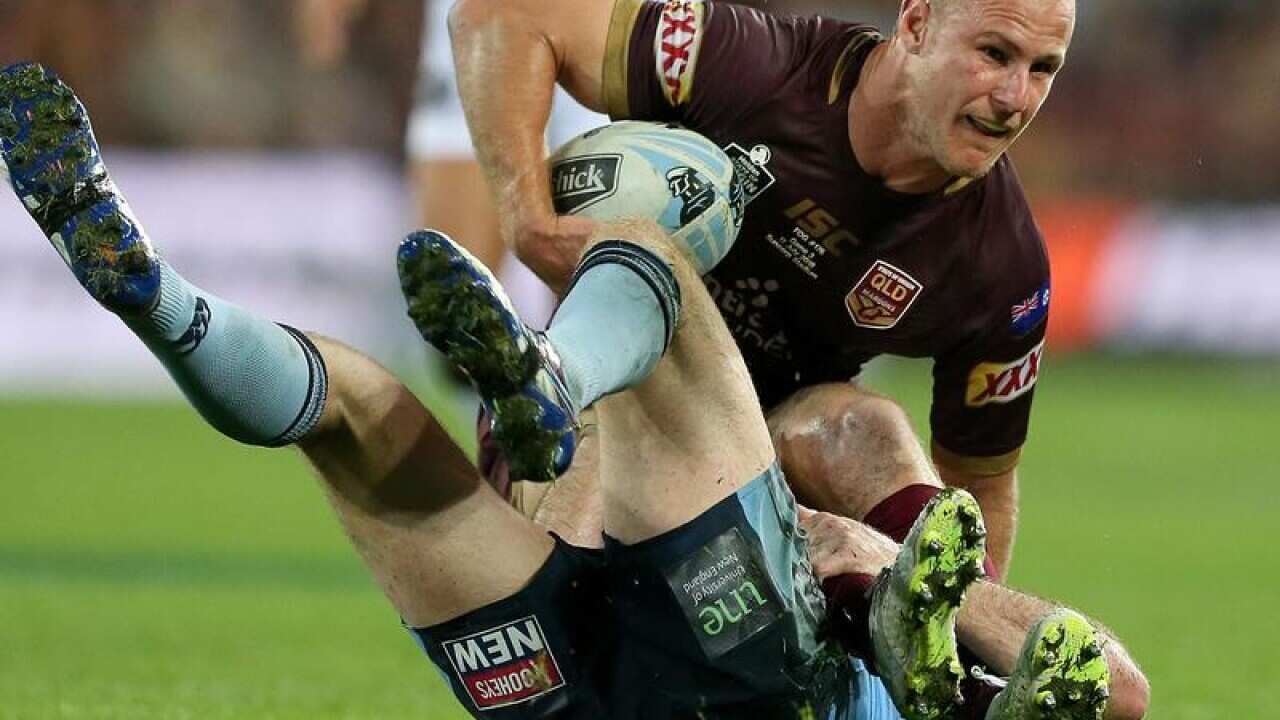 Daly Cherry-Evans of the Maroons
