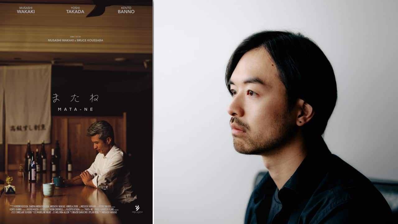 Wakaki Musashi, a Japanese Australian director and actor