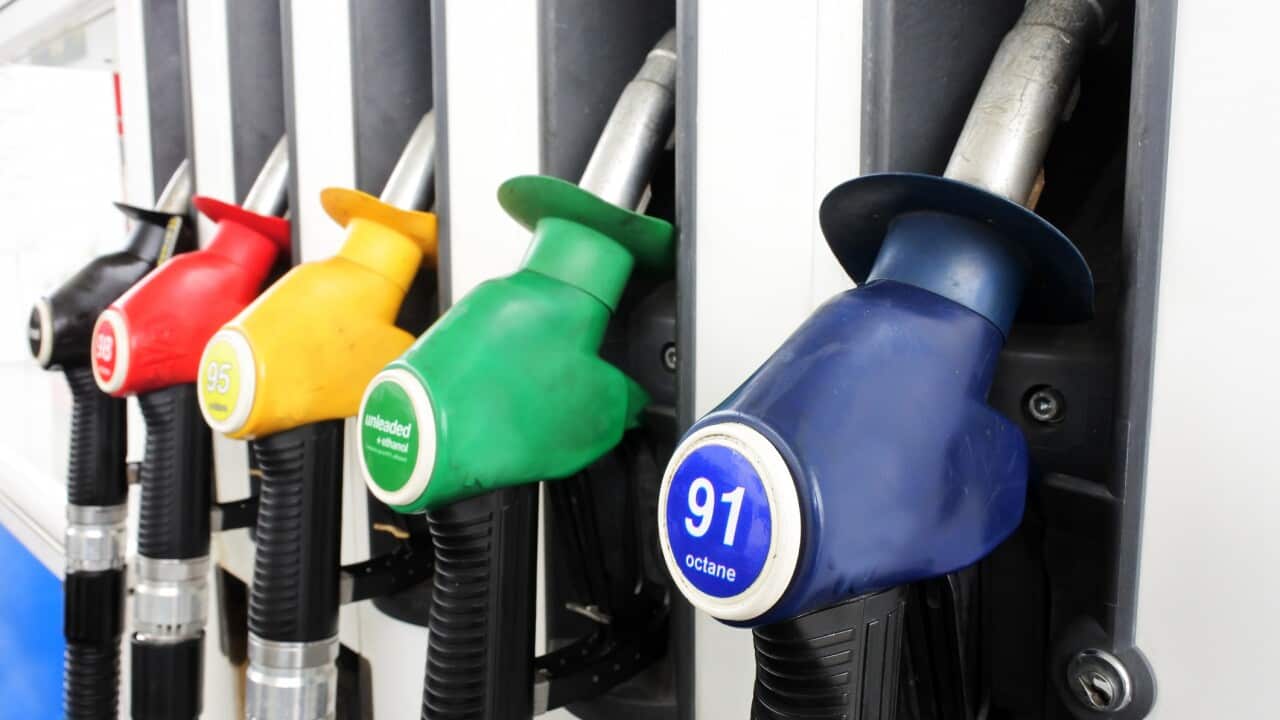 Gas station pump