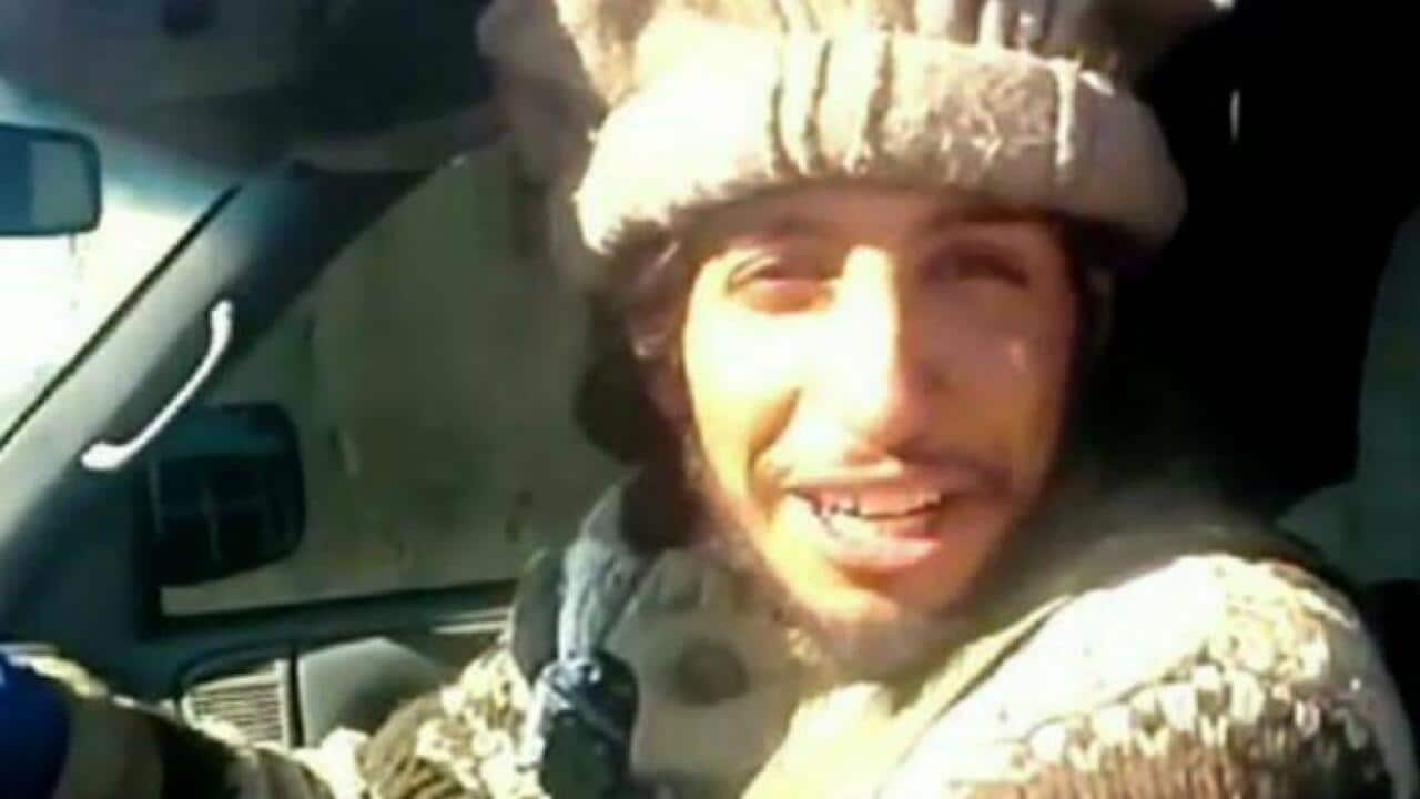 Suspected ringleader of the Paris attacks Abdelhamid Abaaoud (Militant video via AP)