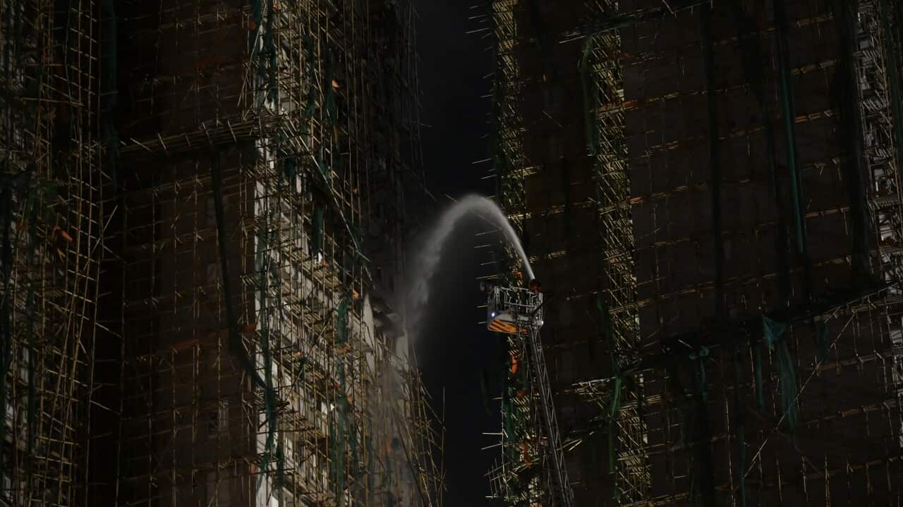 Hong Kong Building Fire