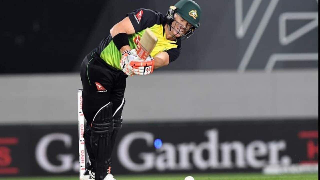 David Warner of Australia.