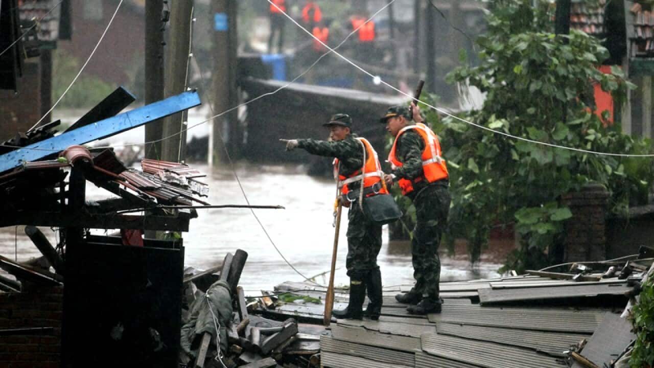 China floods death toll reaches 74