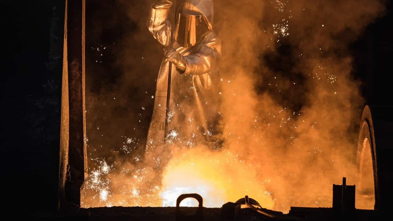 Steel Production At ThyssenKrupp Duisburg
