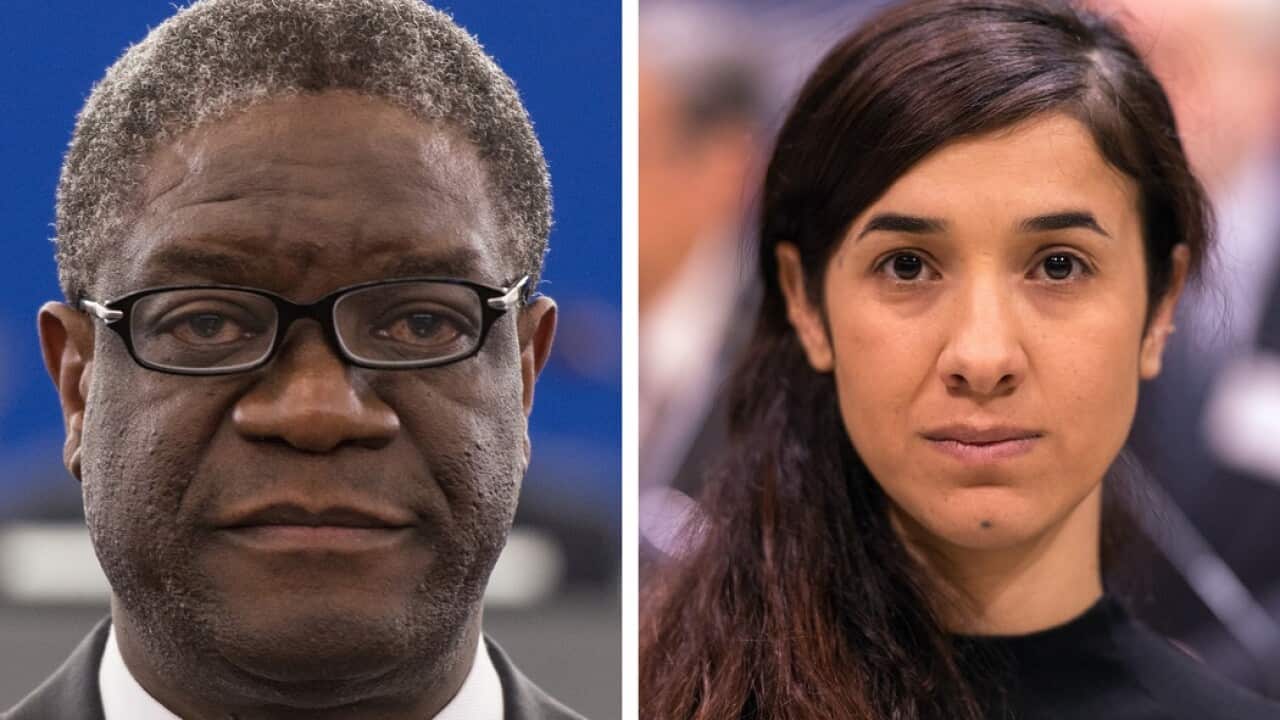 Denis Mukwege and Nadia Murad have won the 2018 Nobel Peace Prize.