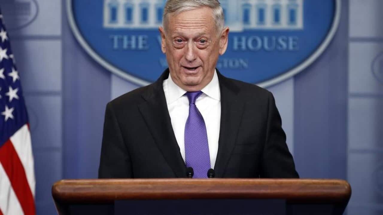 Defense Secretary Jim Mattis