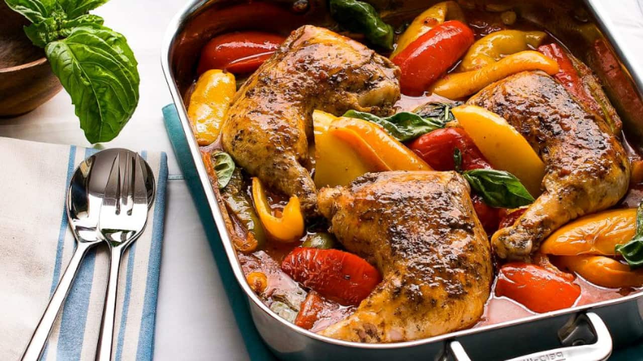 Pollo alla romana