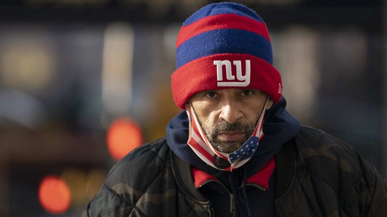 A pedestrian in New York