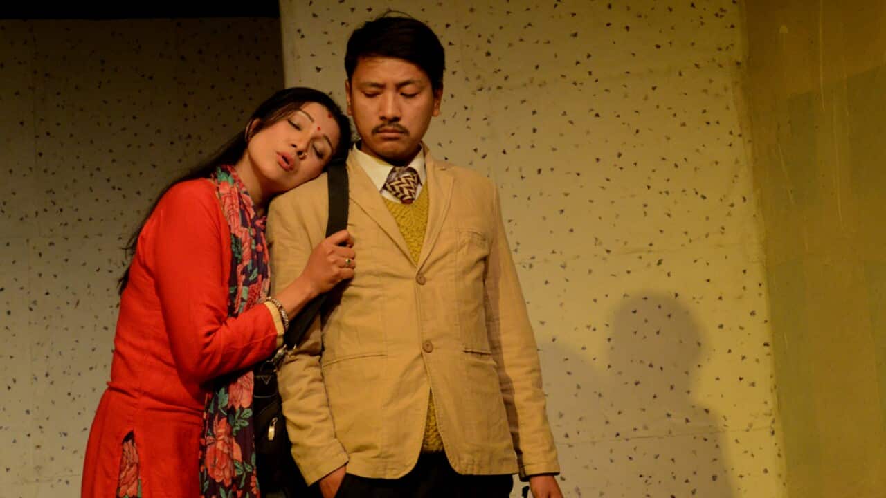 Maan Vs Mati Theatre Mall, Kedar Shrestha, Akash Magar, Prembarsha is among the dramas being shown online after Nepal's lockdown.