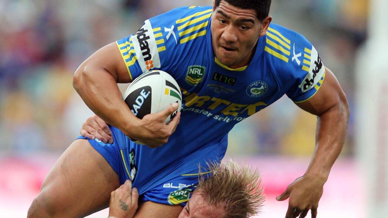 Parramatta NRL player Kelepi Tanginoa