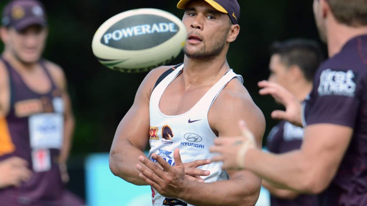 Brisbane Broncos NRL winger Jharal Yow Yeh