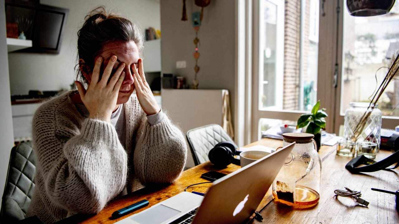 The anxiety and stress of working from home - The Hague
