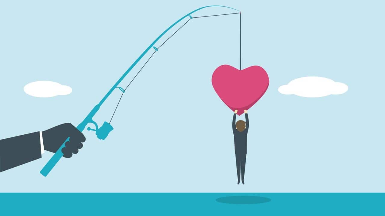 ACCC says romance scammers increasingly move to new apps.