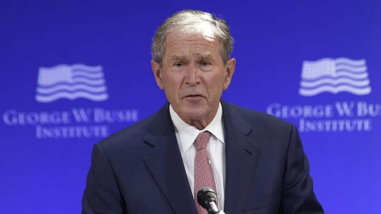 Former US President George W Bush