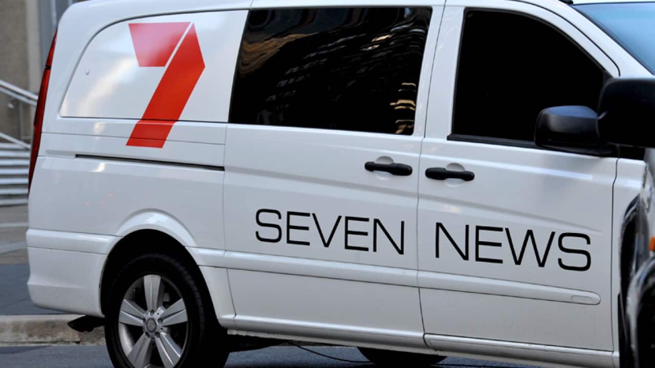Seven News van.