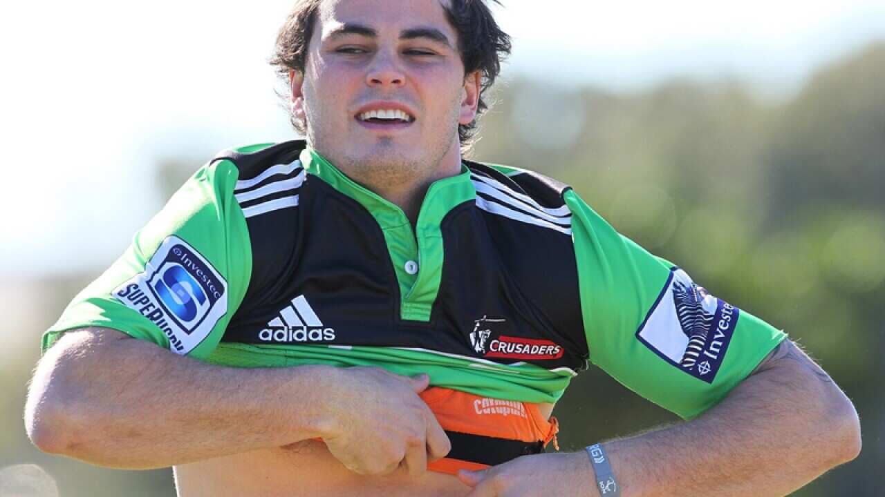 Crusaders player Zac Guildford
