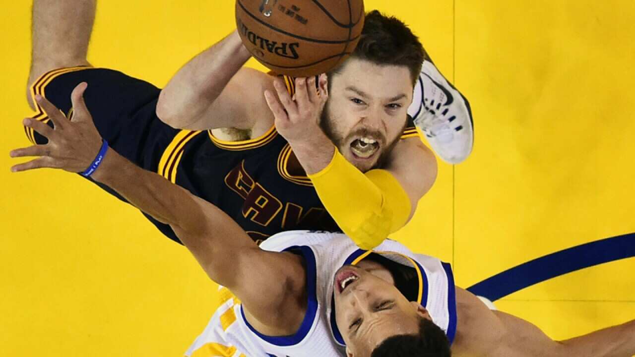 Cleveland Cavaliers player Matthew Dellavedova