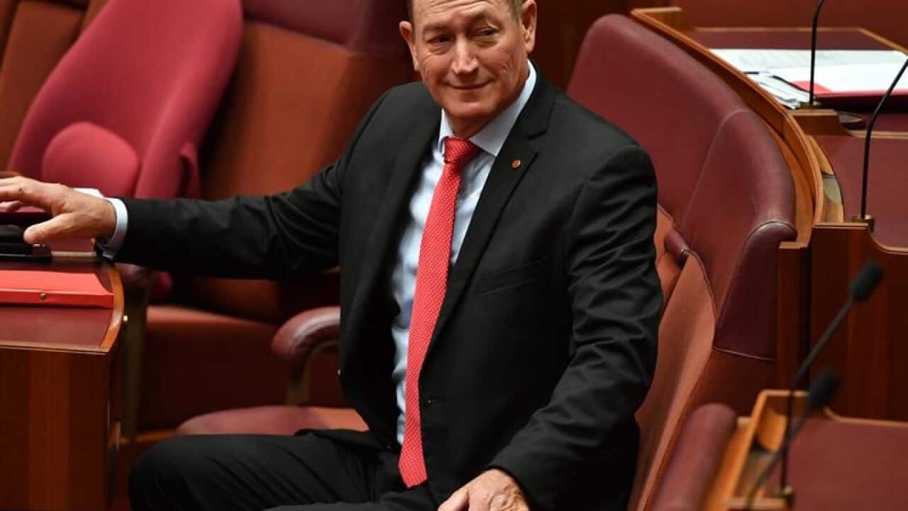Independent Senator Fraser Anning