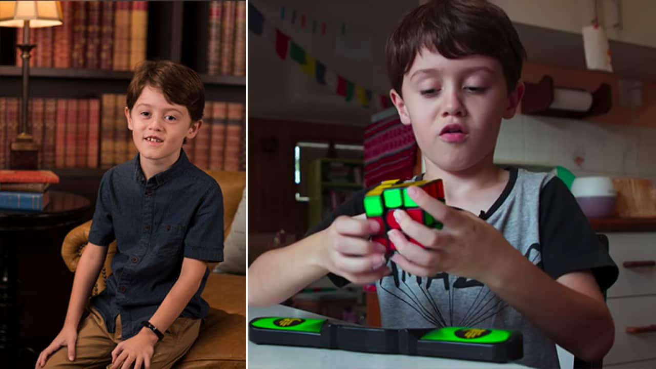 7-year-old James on 'Child Genius'