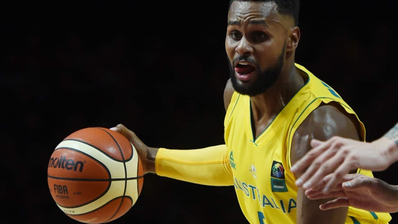 Patty Mills of the Boomers.